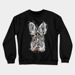 Geometric rabbit Crewneck Sweatshirt